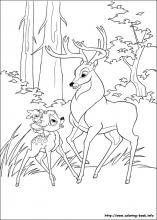 Pobarvanka Bambi 2