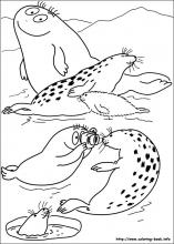 Pobarvanka Barbapapa