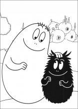 Pobarvanke Barbapapa