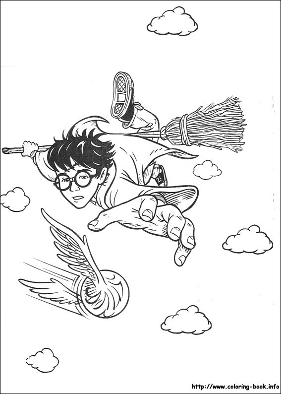 Pobarvanka Harry Potter