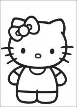 Pobarvanke Hello Kitty