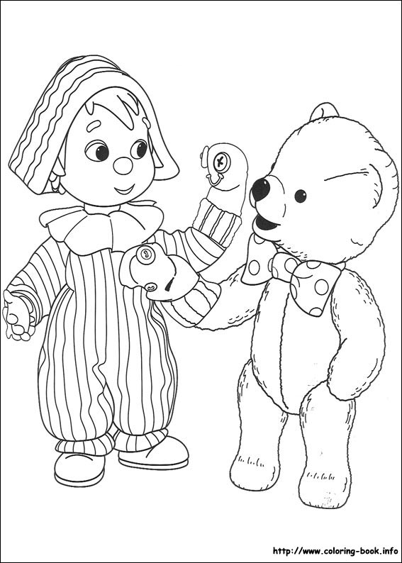 Pobarvanka Andy Pandy