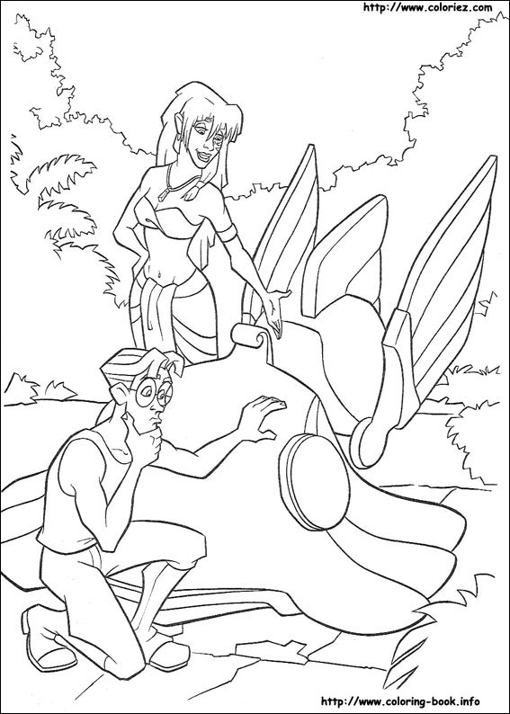 Pobarvanka Atlantis
