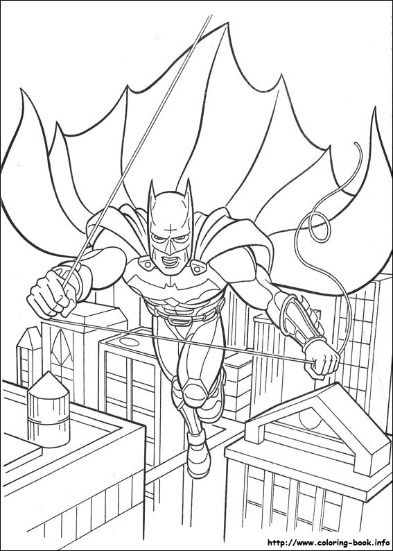 Pobarvanka Batman