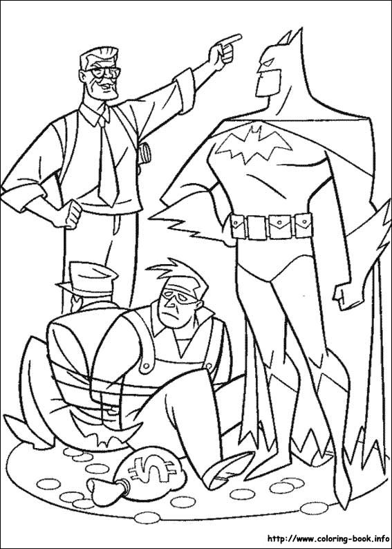 Pobarvanka Batman