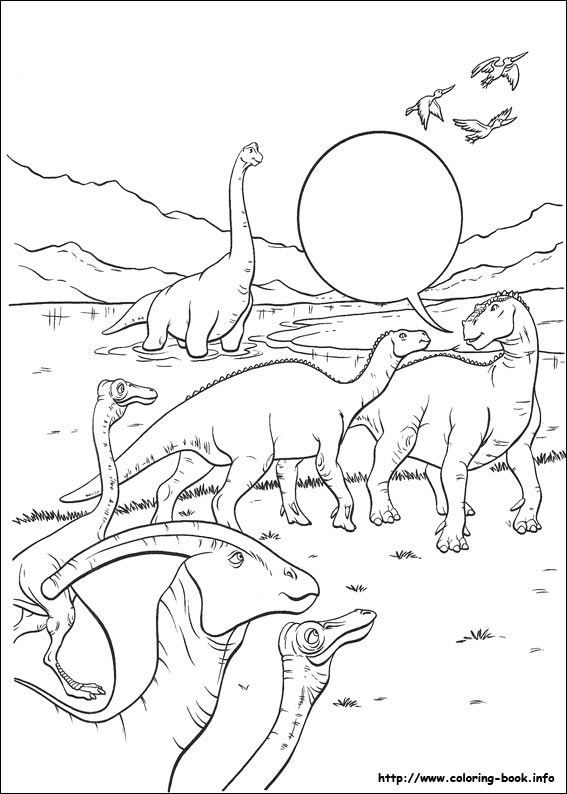 Pobarvanka Dinozavri