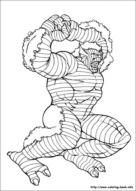 Pobarvanka Hulk